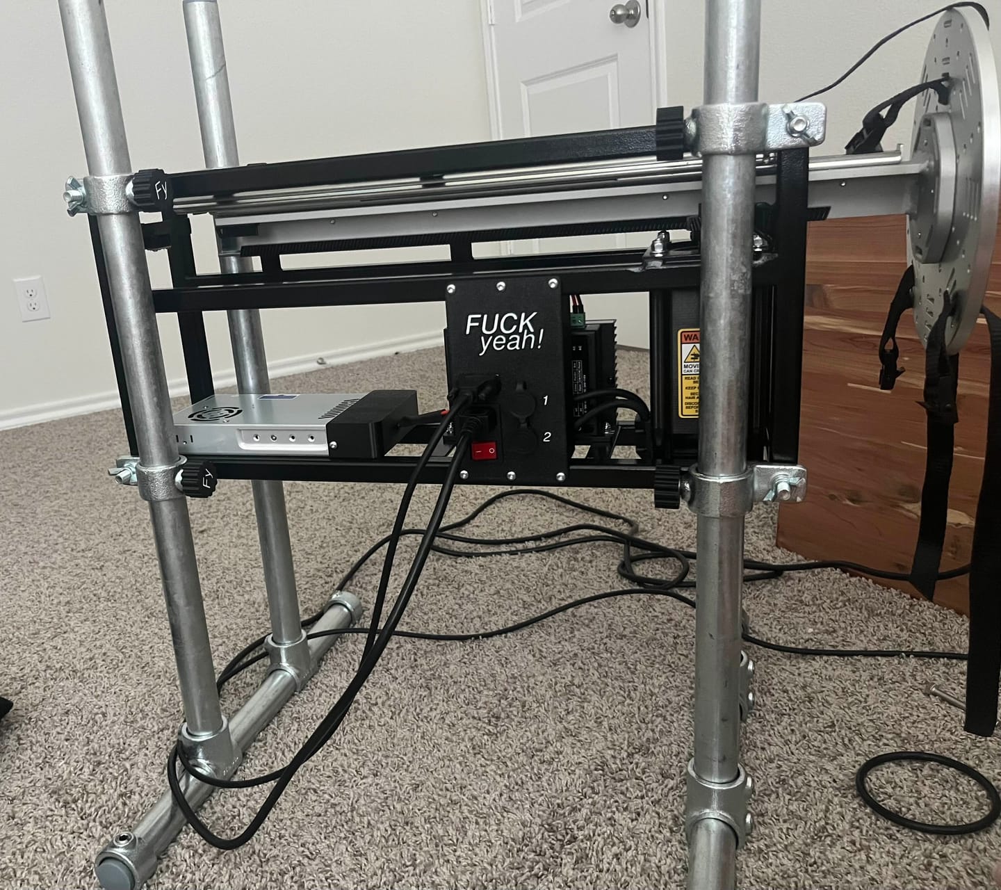 Customer photo review of Adjustable Leg Kit