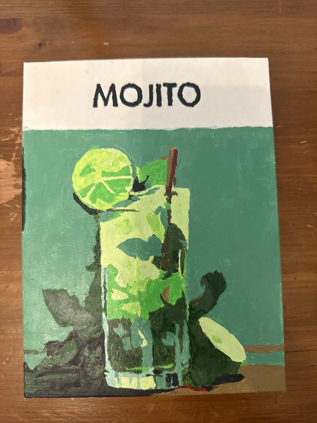 Customer photo review of 6 Mini Paintings - Cocktail Deluxe Set