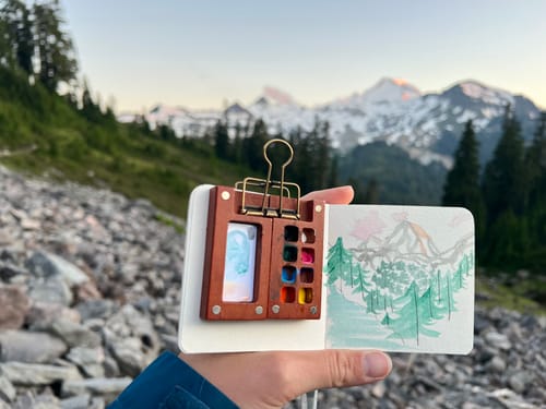 Customer photo review of Tobio's™ Watercolor Kit