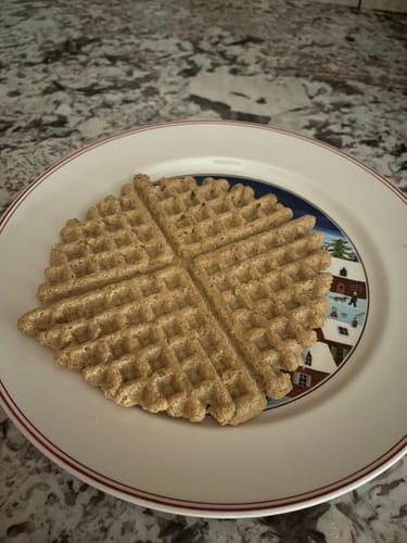 Customer photo review of Homestyle Waffle & Pancake Mix - Original