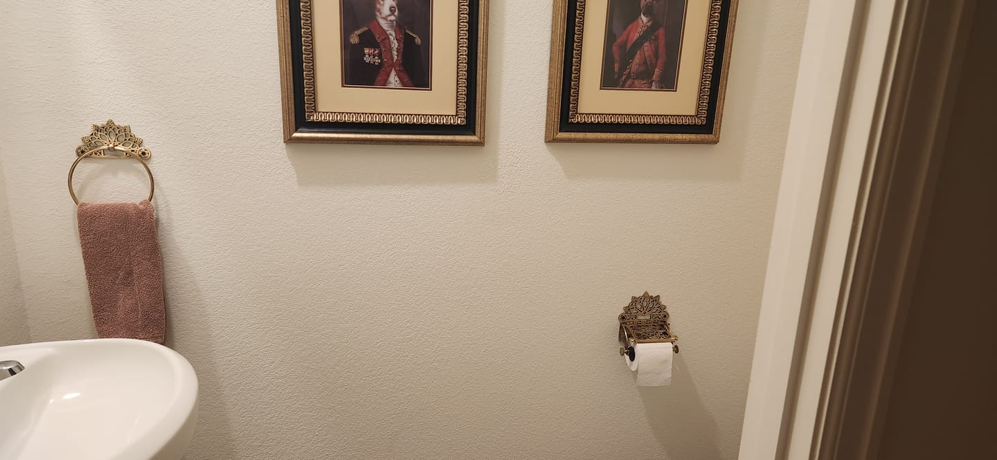 Customer photo review of Victorian Set - Antique Brass