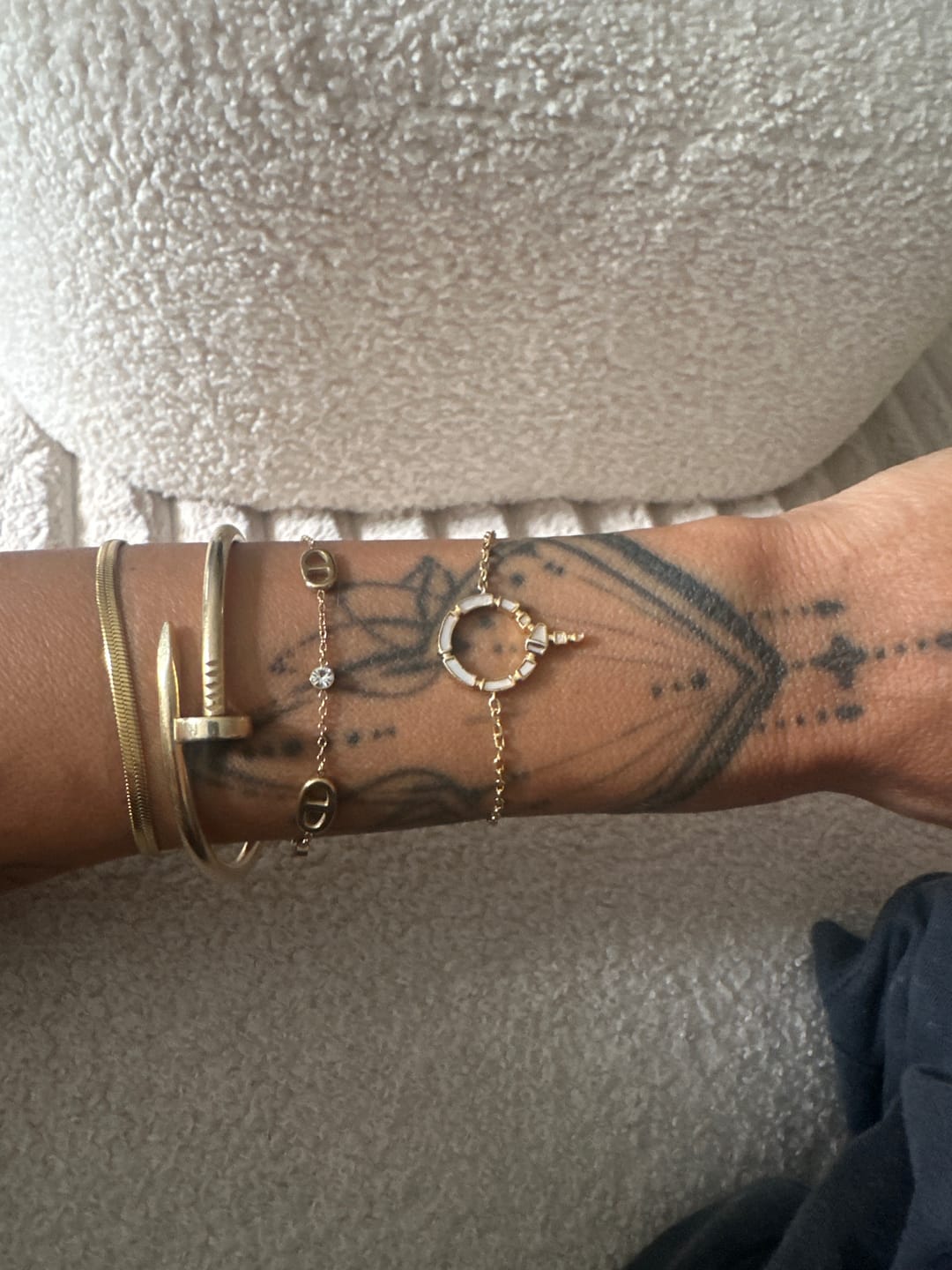 Customer photo review of Everlasting Deluxe Armband 14K Vergoldet