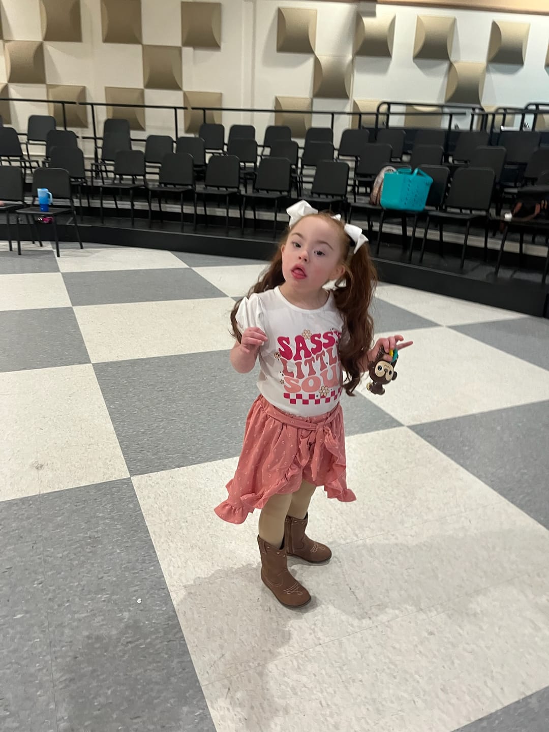 Customer photo review of Sassy Little Soul Skort Outfit