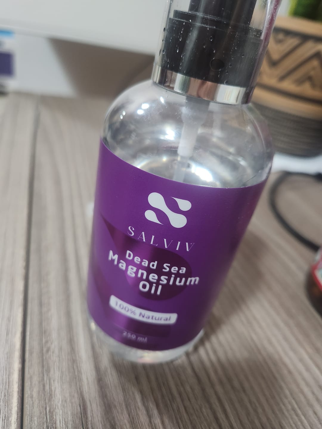 Customer photo review of Salviv Dead Sea Magnesium Oil