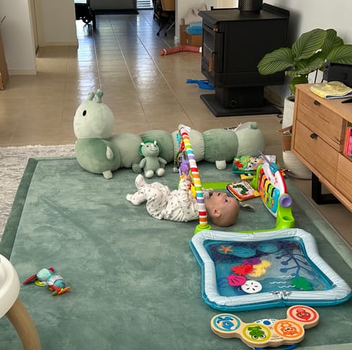Customer photo review of The Mellow Mat® v2 (Soft Touch Sensory Tatami Rug)