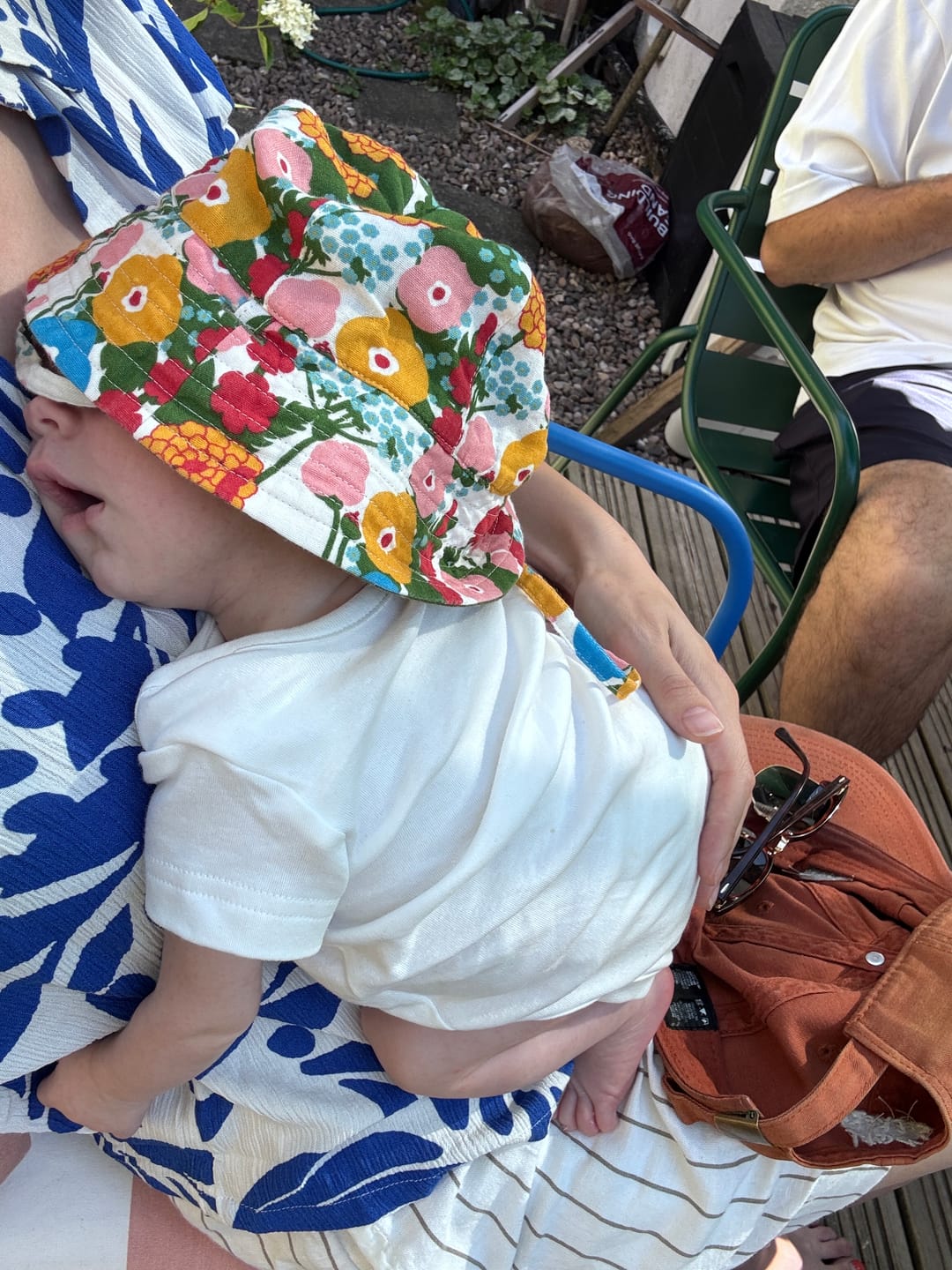 Customer photo review of Flora And Fauna Reversible Sunhat