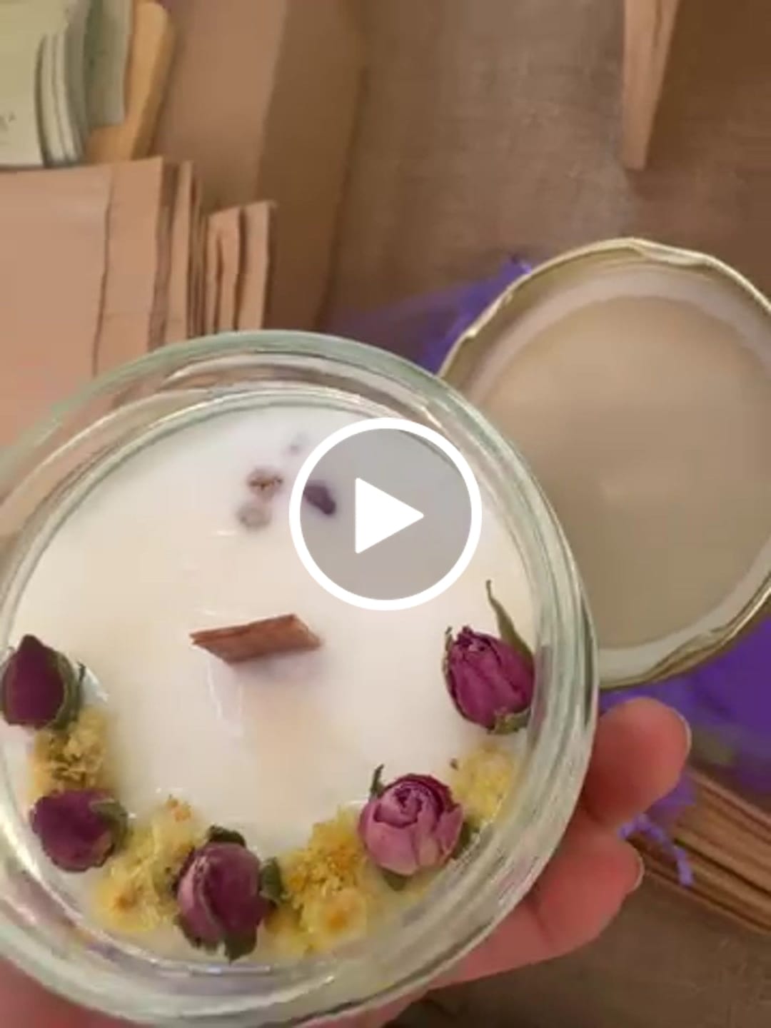 Customer video review of Cera de Girasol para Velas en Vaso (BPF)