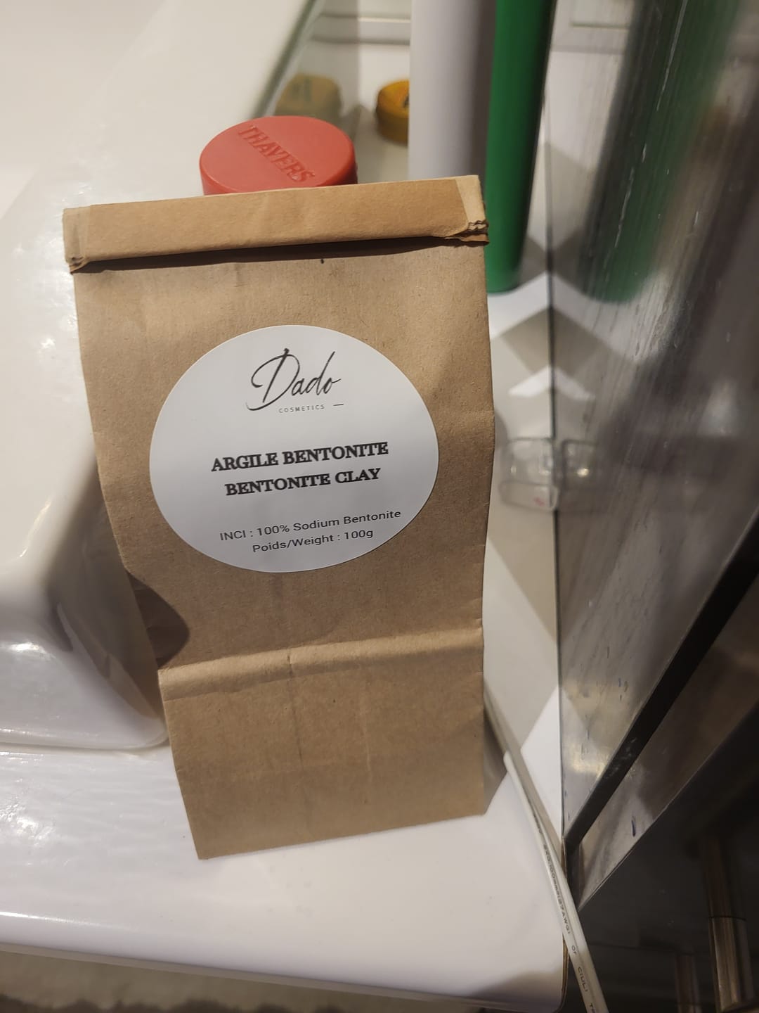 Customer photo review of Argile bentonite pure - Détoxifie vos aisselles