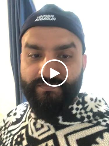 Customer video review