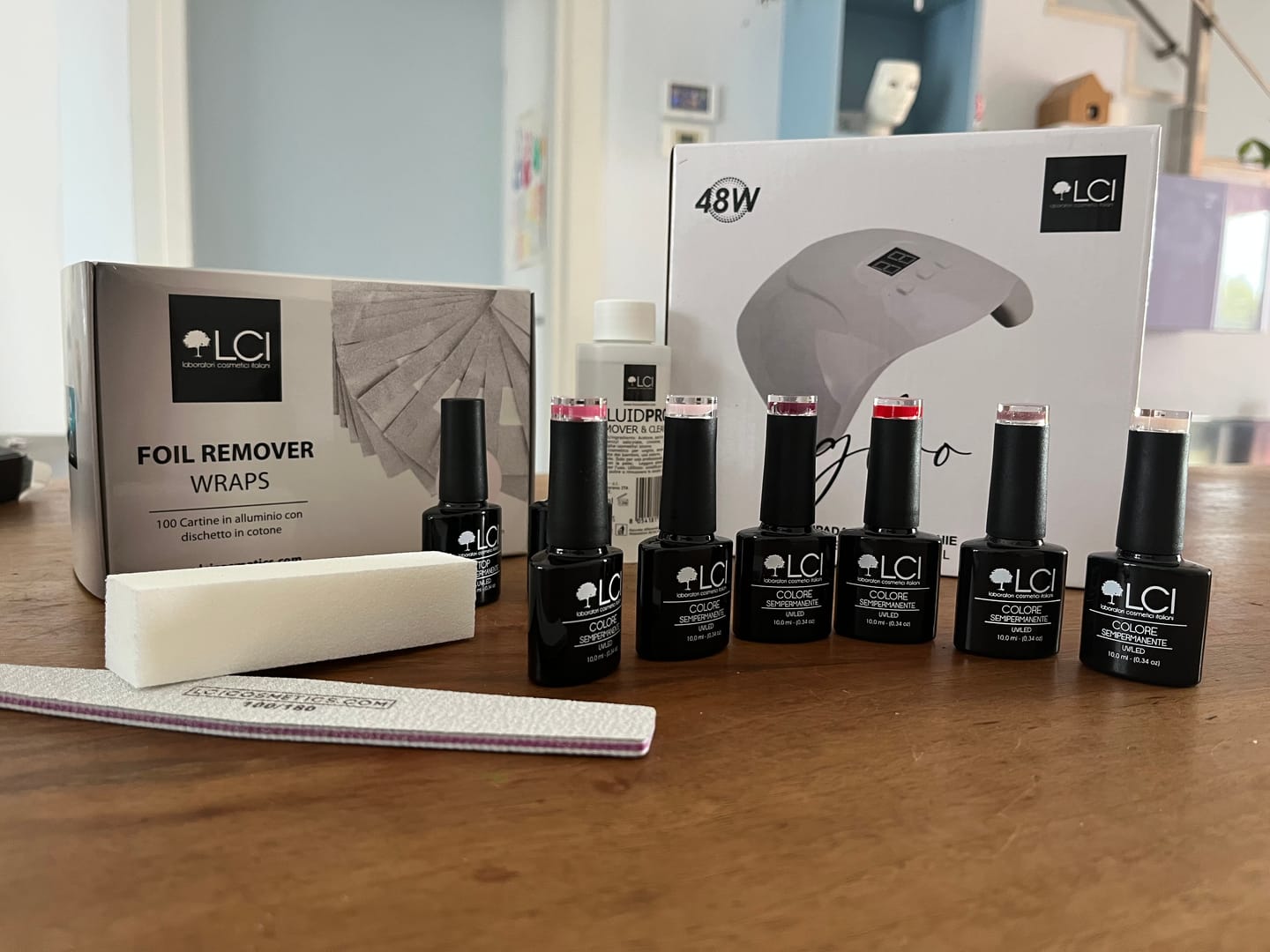 Customer photo review of Kit Semipermanente LCI - 6 Colori - Supremacy