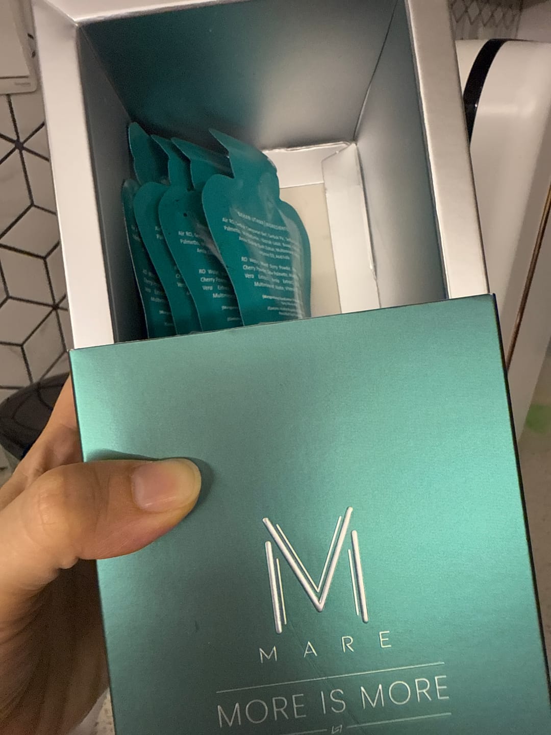 Customer photo review of More Is More - Hair Botanical Beverage