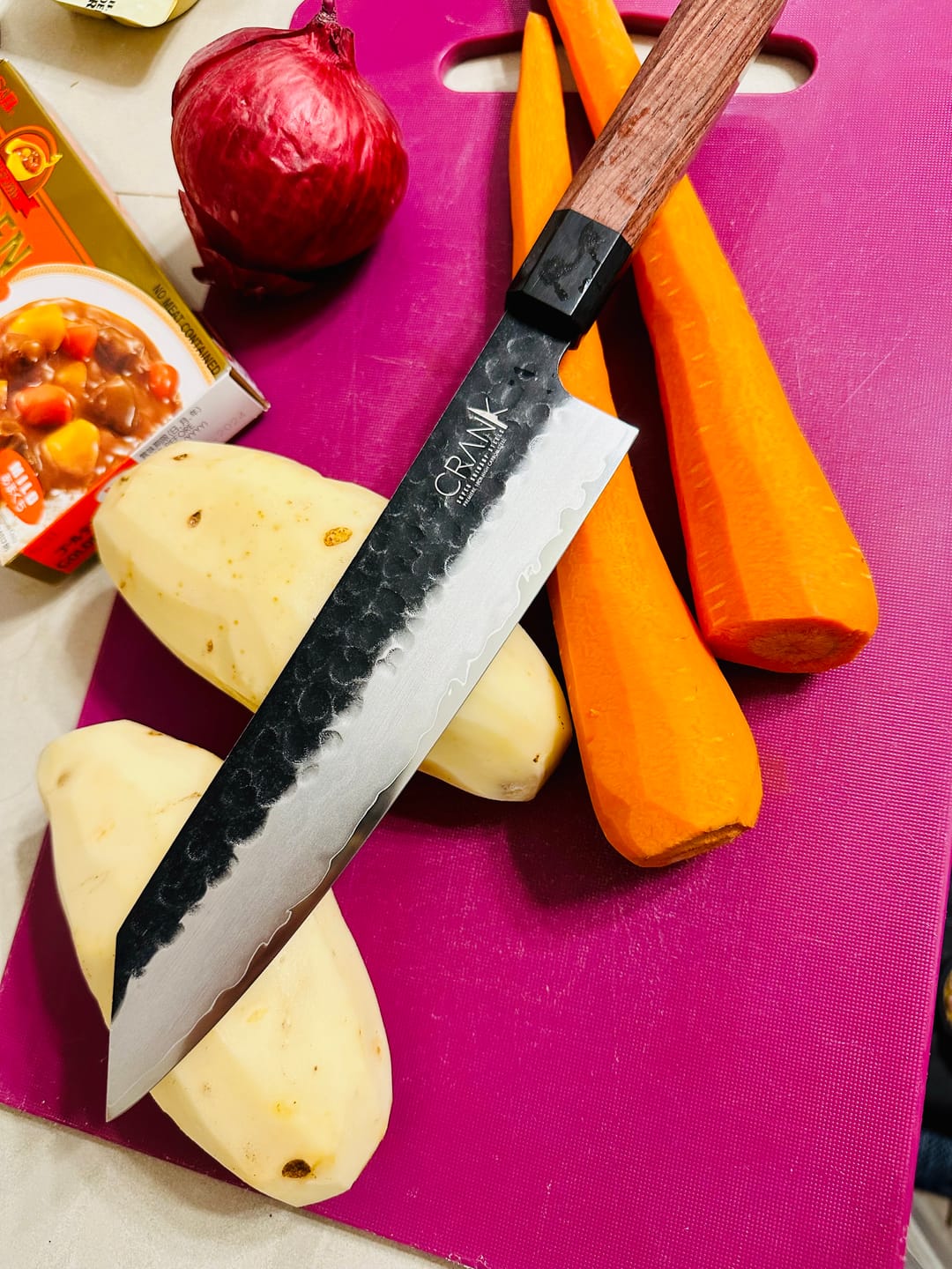 Customer photo review of Pripåra Series | 8" Professional Japanese Chef Knife