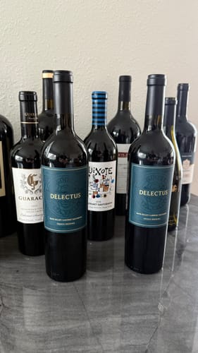 Customer photo review of 2015 Delectus Cabernet Sauvignon French Wedding Napa Valley