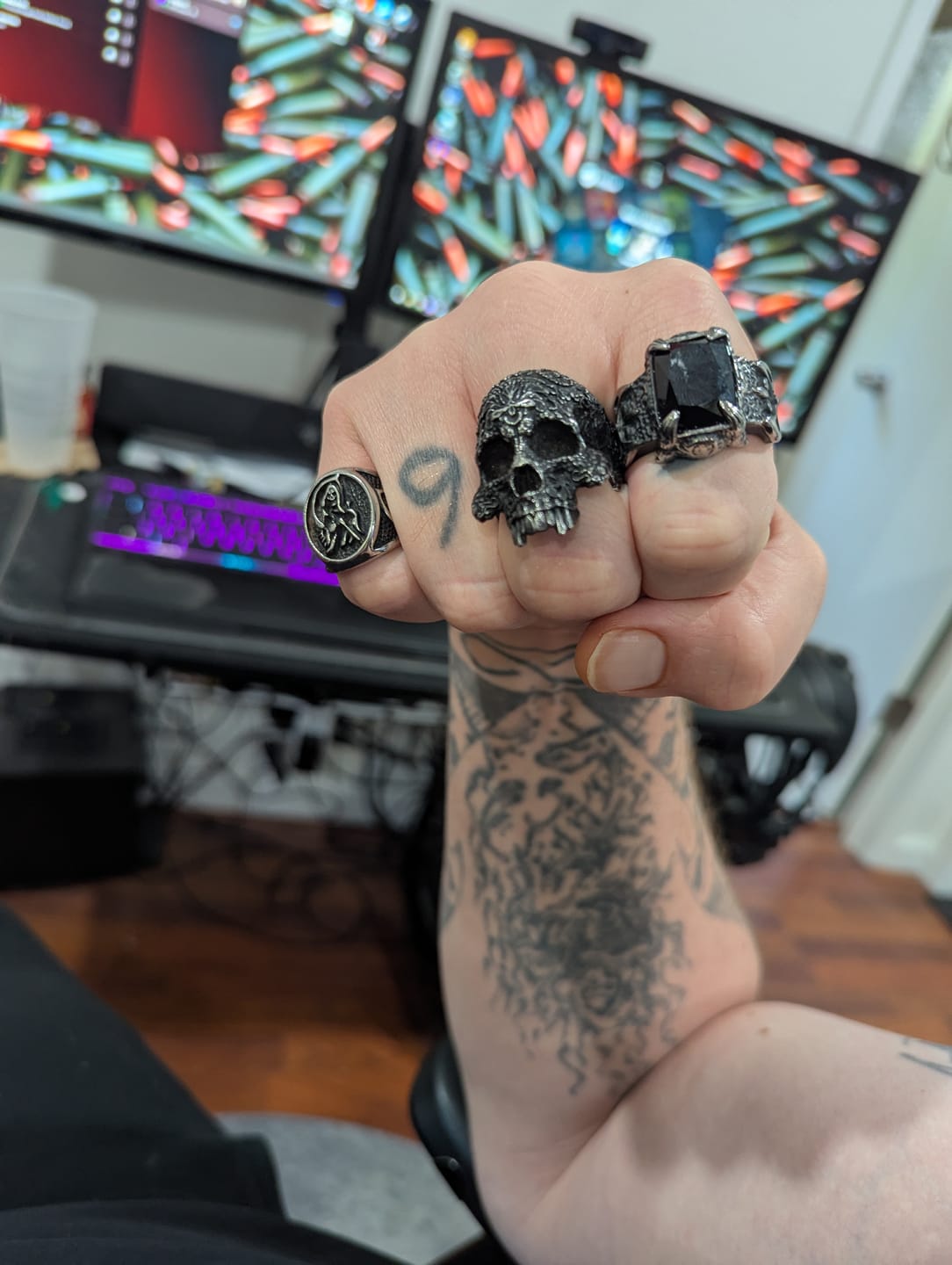 Customer photo review of BLACK COFFIN.