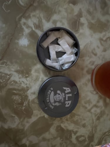 Customer photo review of Mountain Wintergreen Nicotine Pouches