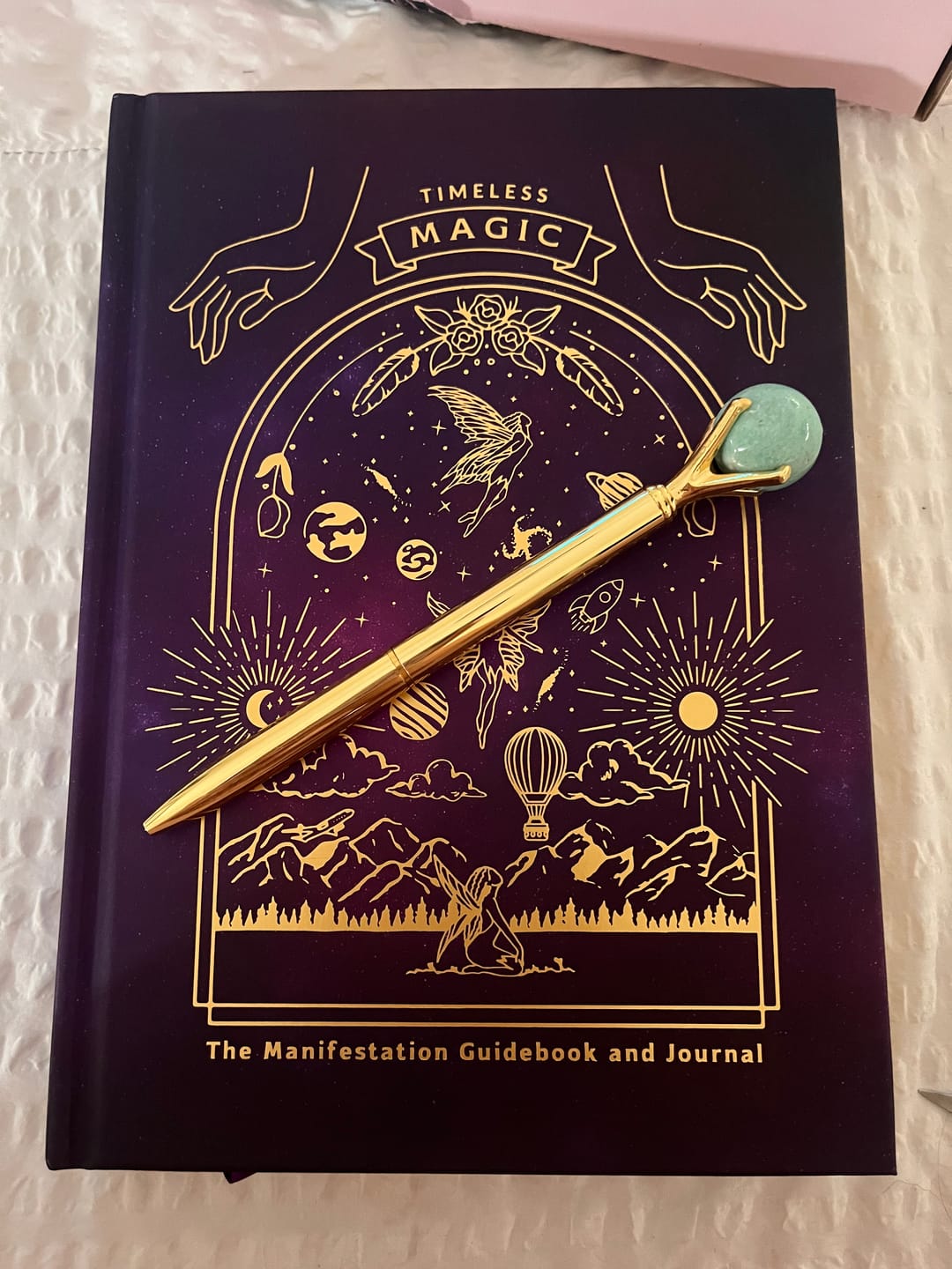 Customer photo review of Timeless Magic Manifestation Journal & Guidebook