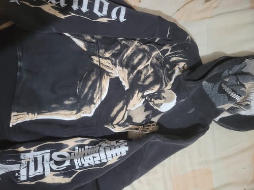 Customer photo review of AOT© x YLA PULLOVER HOODIES #5129