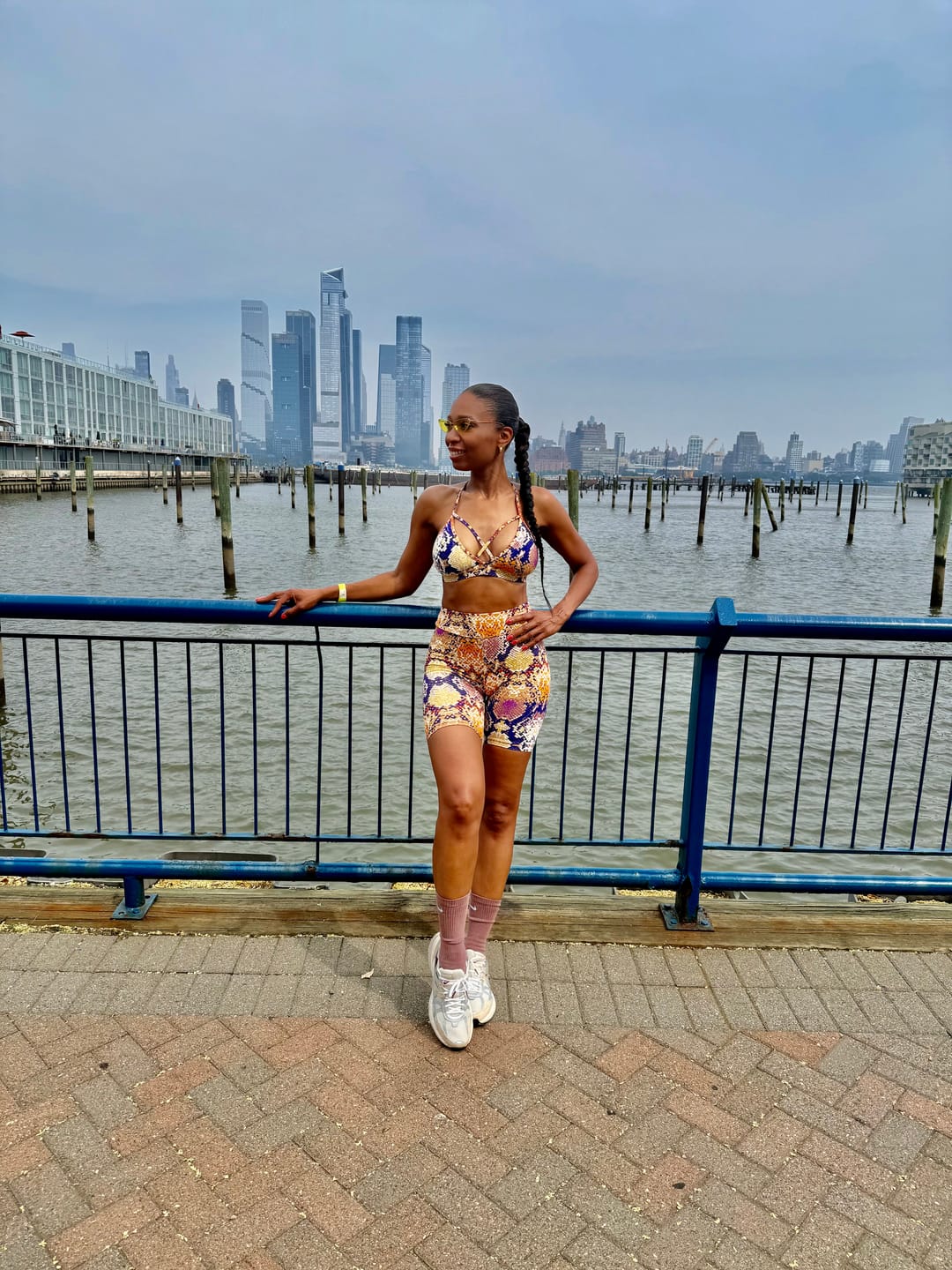Customer photo review of Chakra Strappy Bra