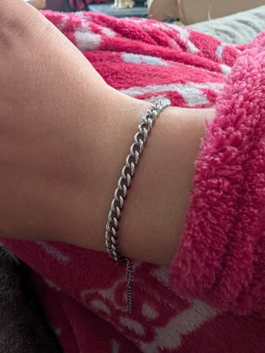 Customer photo review of 4mm Cuban Bracelet