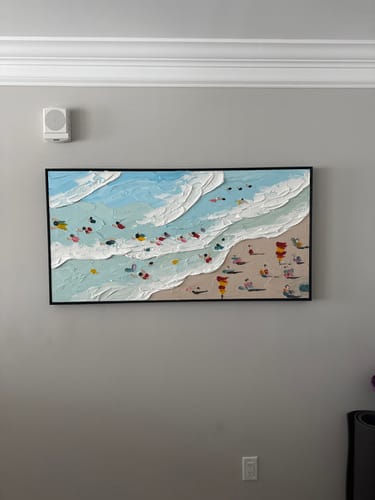 Customer review photo for Plaster Art Texture Painting #SG189