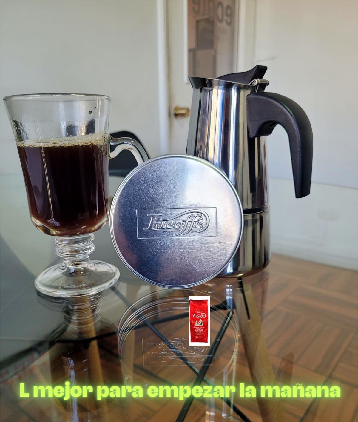Customer photo review of Lucaffe Mamma Lucia 1 kg Grano Entero
