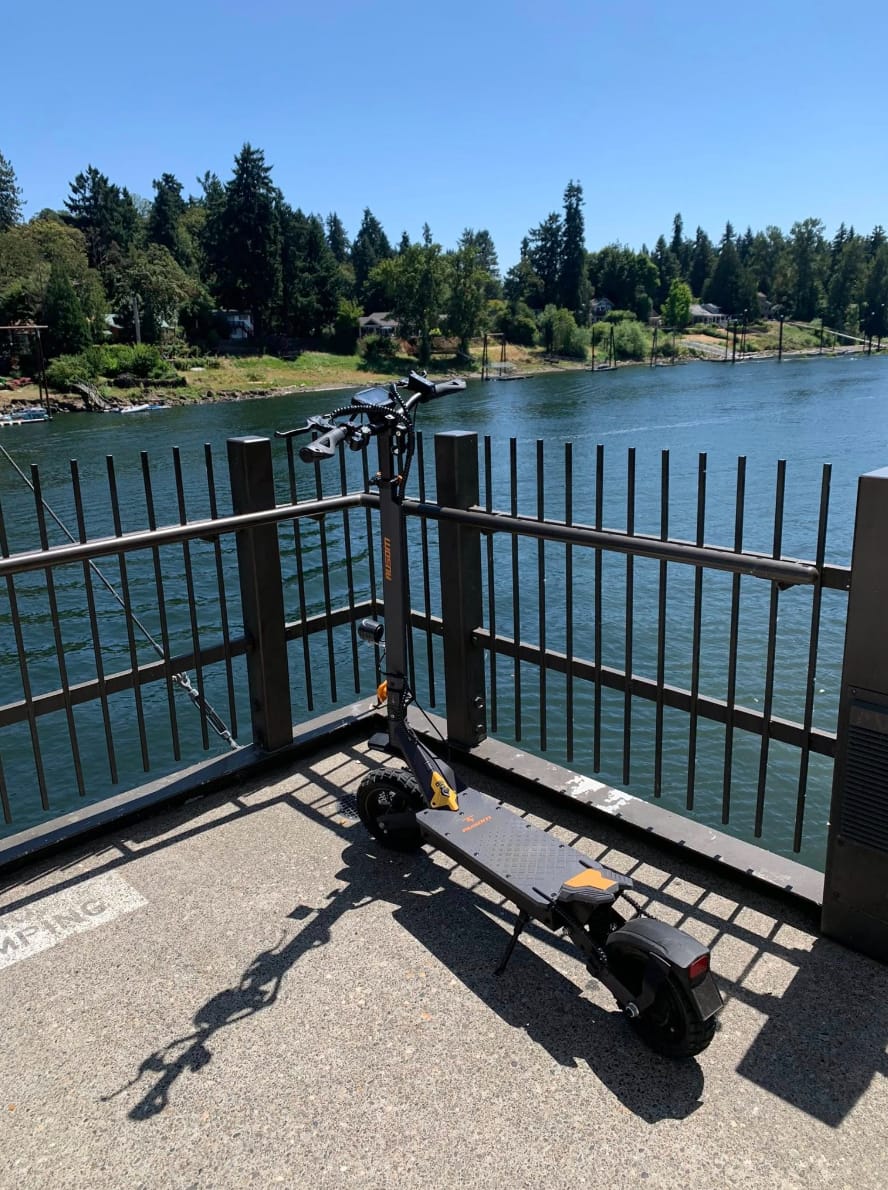 Customer photo review of Ausom L1 Electric Scooter