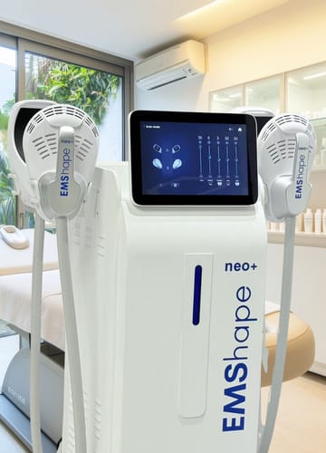 Customer photo review of EMShape® Neo Plus Body Sculpt Machine 5 in 1