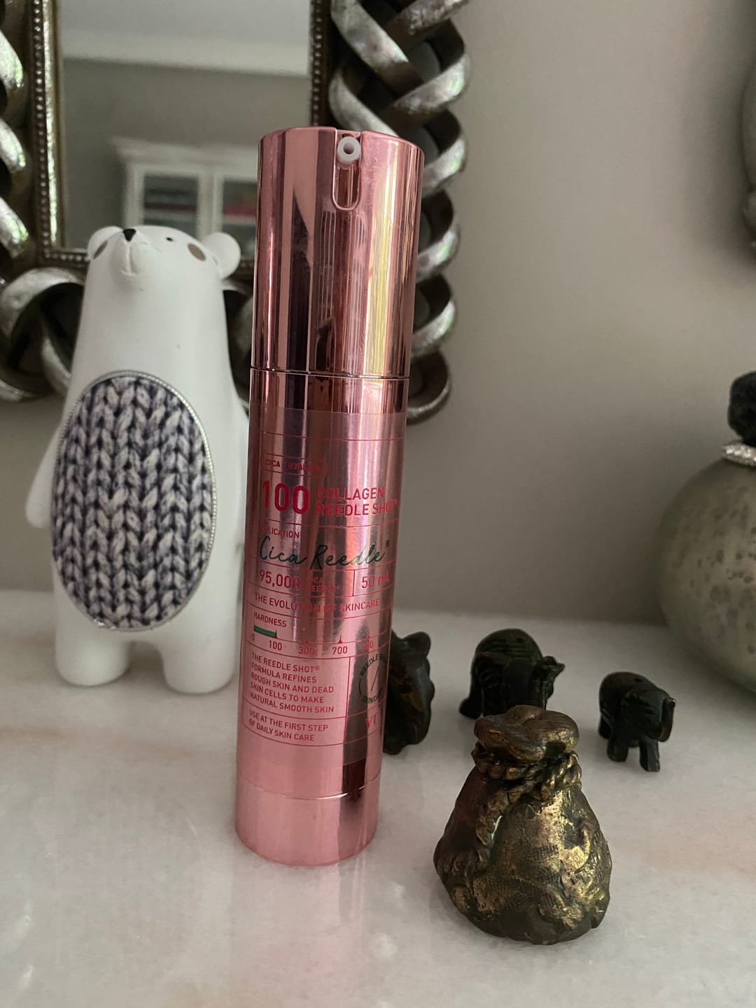 Customer photo review of Serums-būsteris ar mikroadatām un kolagēnu VT Cosmetics Collagen Reedle Shot 100