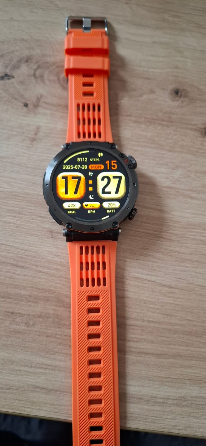 Customer photo review of STONE – Die stabilste Smartwatch mit 21+ Tagen Akkulaufzeit