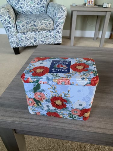 Customer photo review of The Audrey Rose Tin