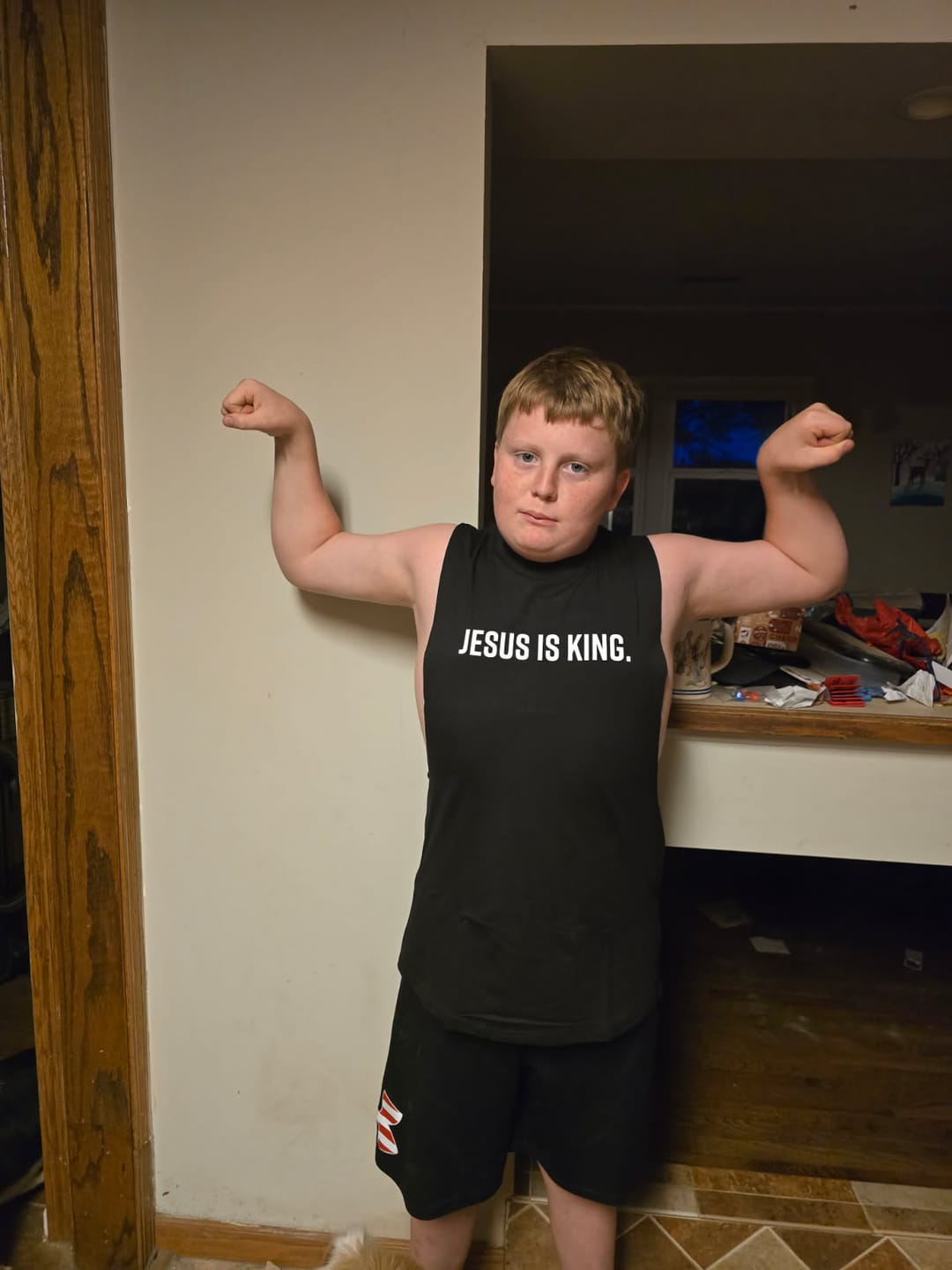 Customer photo review of 413 Performance Tee