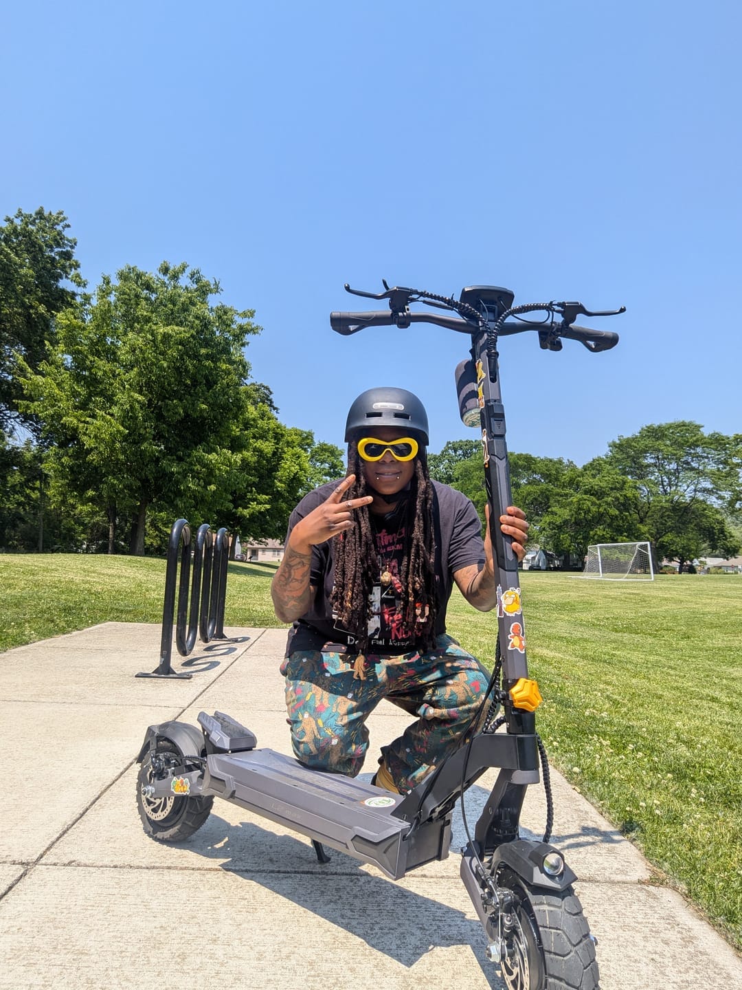 Customer photo review of Ausom L2 Max Single/Dual Motor Electric Scooter