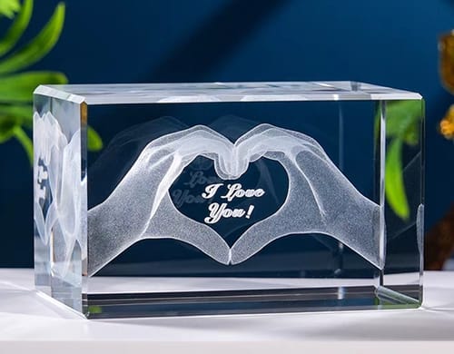 Customer photo review of Cloudray UV-P Pro Series 5-in-1 5W 10W 15W UV Laser Water-Cooled Autofocus 3D, 2.5D, Inner & Surface Engraver compatible with Lightburn