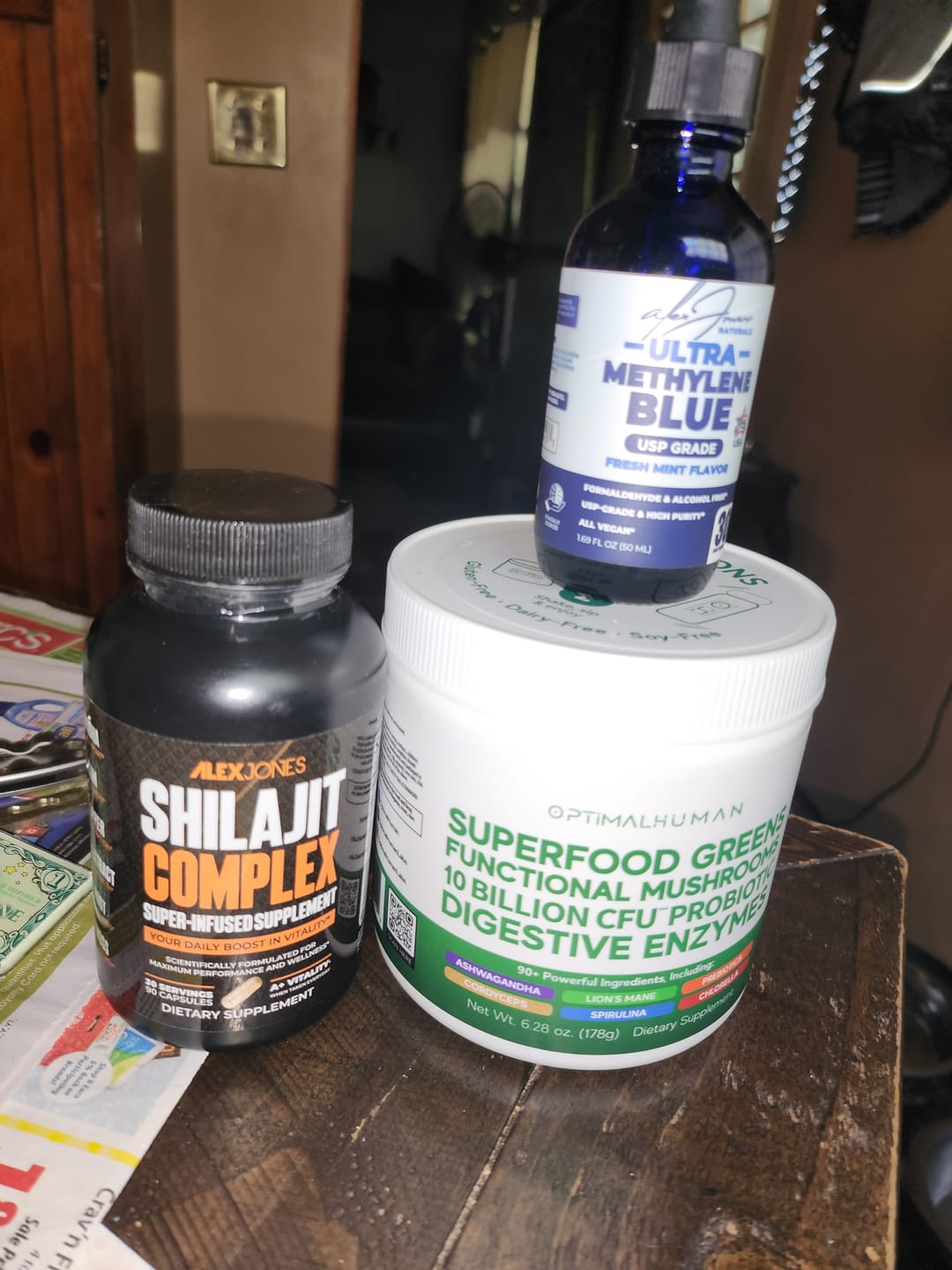 Customer photo review of Optimal Human - Superfood Greens