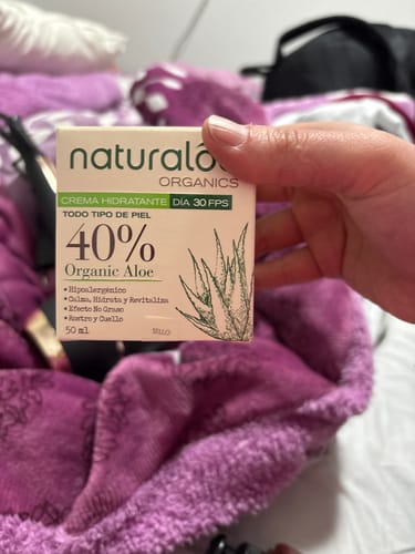 Customer photo review of Crema Hidratante 30FPS 50ml
