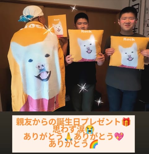 Customer photo review of Petcanvaオーダーメイド ペット似顔絵