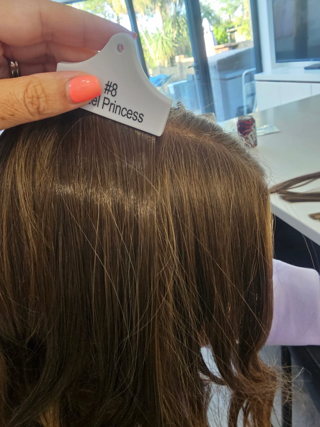 Customer photo review of Heat Resistant Colour Sample #8 Hazel Princess