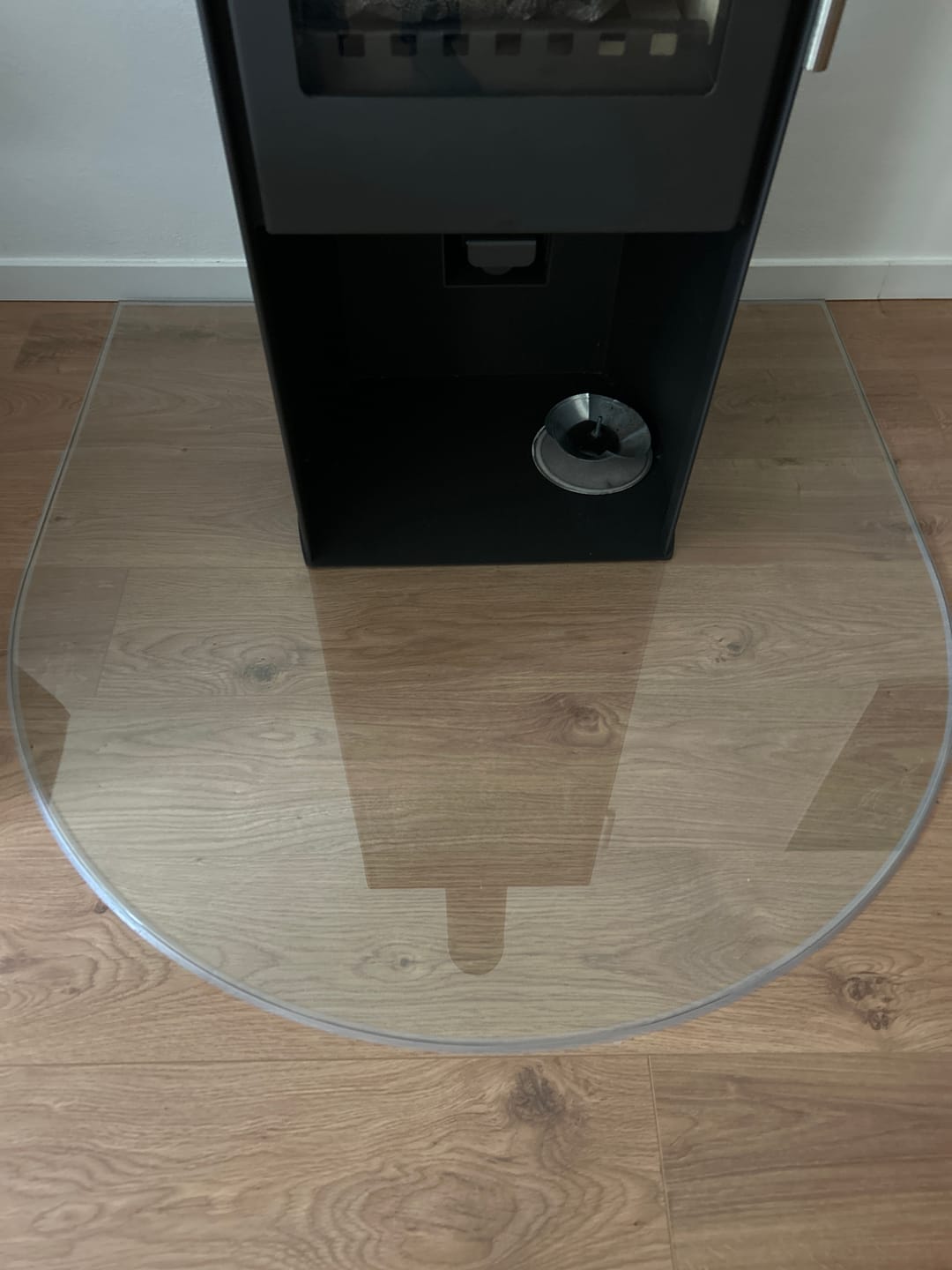 Customer photo review of Silikon-Dichtlippe Schmutzlippe für Glasplatte, Kaminplatte, Ofenplatte, Bodenplatte - 3-fach ULTRA