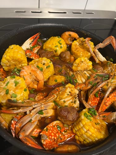 Customer photo review of Seafood Butter Seasoning (Crack and Co)