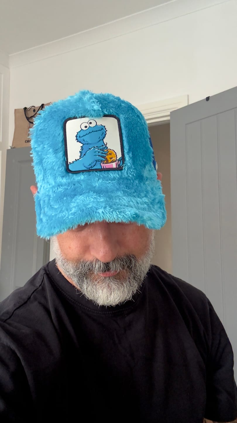 Customer photo review of OVERLORD X Sesame Street: Cookie Monster