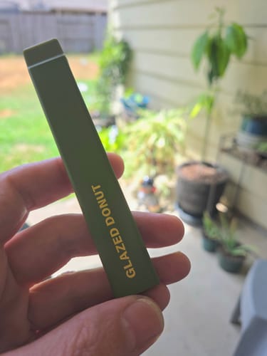 Customer photo review of THCa Liquid Diamond Live Resin 2.0g Disposable