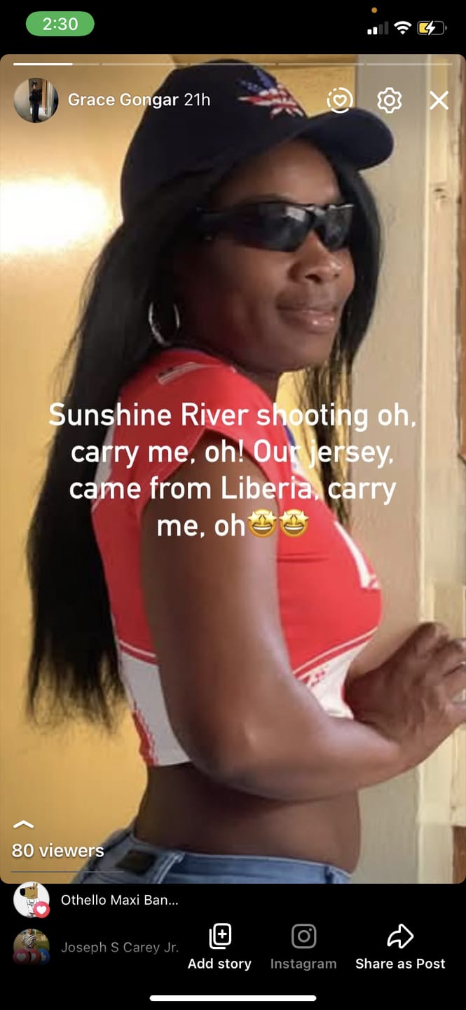 Customer photo review of Custom Liberia Football Raglan Cropped T Shirt Go Lone Stars - Sporty Style LT14
