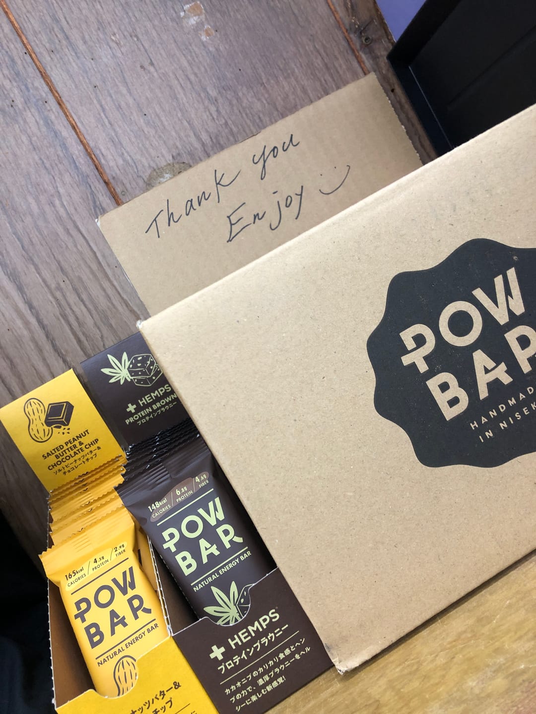 Customer photo review of Protein Brownie
