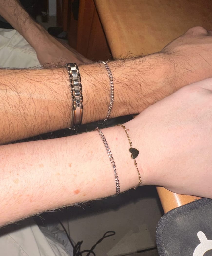 Customer photo review of Kit Bracelets Permanents Éternel