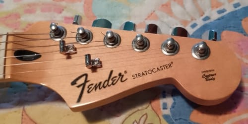 Customer photo review of Guía Cuerda Guitarra Eléctrica HS008 Cromado