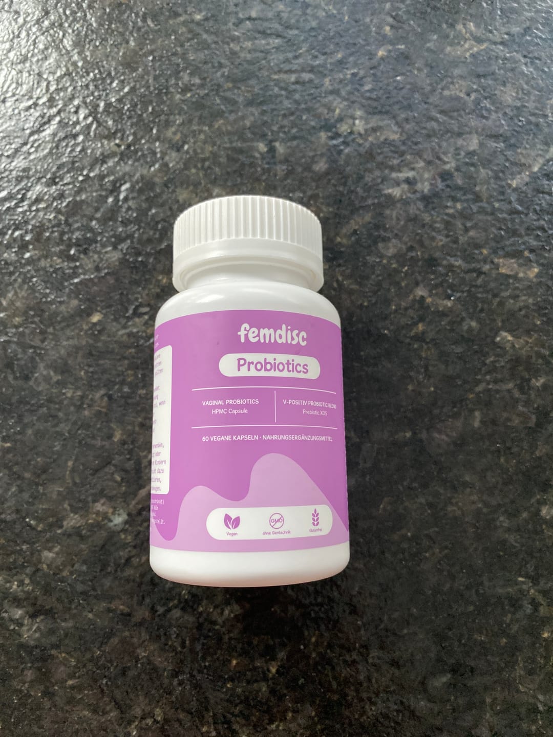 Customer photo review of femdisc vaginal Probiotics