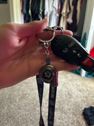 Customer photo review of TURBO KEYCHAIN