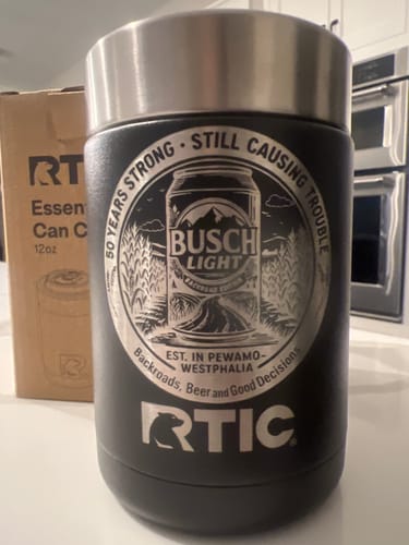 Customer photo review of Insulated Can Holder | 12 oz