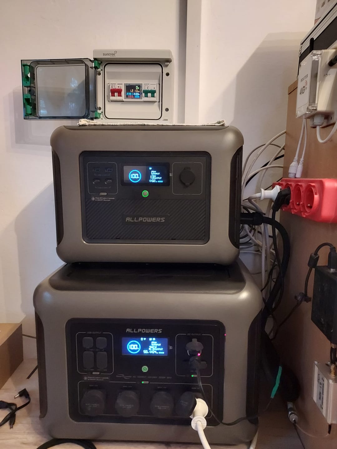 Customer photo review of ALLPOWERS B1000 Expansion Battery | 1152Wh