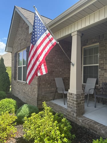 Customer photo review of 3' x 5' American Flag